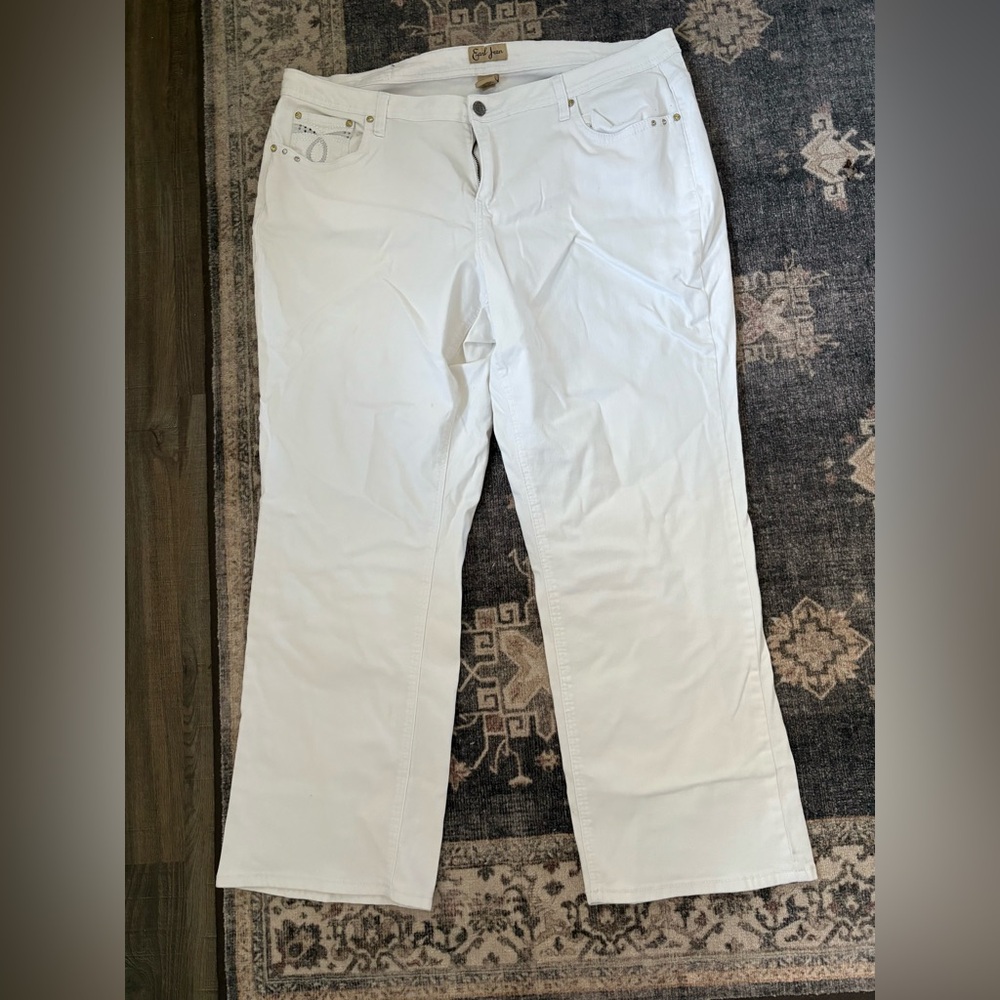 Earl Jeans Women's White Pants